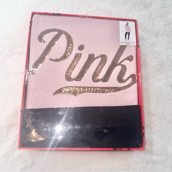 PINK Victoria's Secret Pants - VS PINK Bling Pullover & Cotton Legging Gift Set!